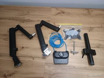 Držiak na monitory - AlzaErgo Arm D85B Essential USB