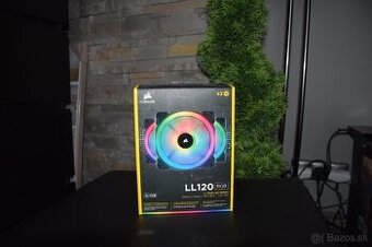 Corsair LL120 RGB LED 120 mm Dual Light Loop PWM x 3