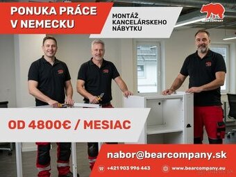 Montáž nábytku v Nemecku – Magdeburg - 4800€