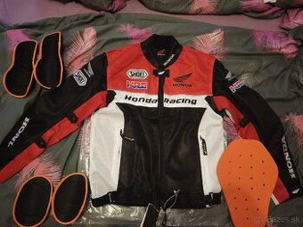 Predám novú motorkársku bundu Honda Racing – letná
