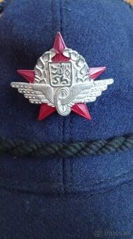 Zimná čiapka ČSD železničiarska - 1