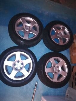 alu s pneu zimni 195/65r15 5x100 Škoda Octavia 1