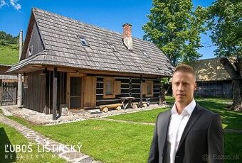 Rozprávková chata - drevenica s fínskou saunou v obci Reľov