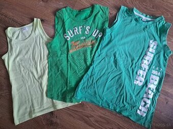 Tričká bez rukávov, v. 134/140
