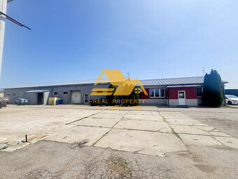 Predám priemyselný areál s 2 výrobnými halami v obci Zemné