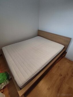 Predám používanú posteľ IKEA SKORVA