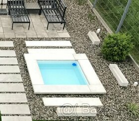 Obdélníková sklolaminátová nádoba 100x200 cm