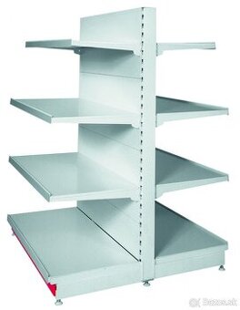 Kovový policový Obchodný regál