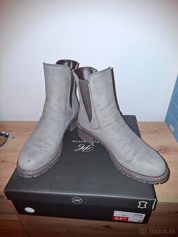 Zimné kožené topánky