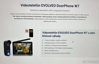EVOLVEO DoorPhone W7