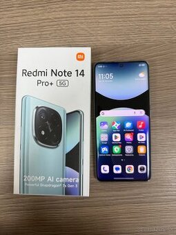 Xiaomi Redmi Note 14 Pro+ 5G 12/512GB- STAV AKO NOVÝ