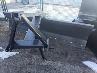 Radlica na sneh, snežný pluh