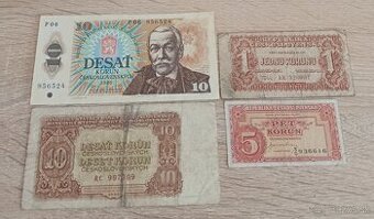 4 bankovky len ako celok