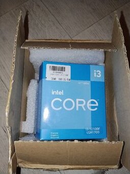 Intel Core i3-12100F (LGA 1700) – NEPOUŽÍVANÝ / Rozbalený