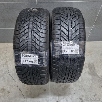 Zimné pneumatiky 205/50 R17 GOODYEAR DOT4316
