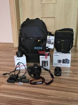 Canon eos m50 mark ii plus vela prislusenstva