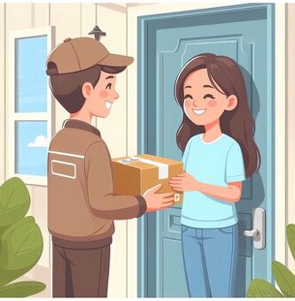 Kurier-doručovateľ kusovych zásielok