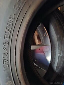 Predám nové pneu Hankook 175/65 R14,  2 ks