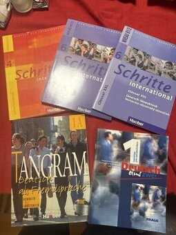 Predám nemecké učebnice Schritte.