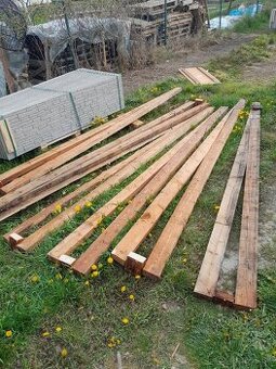 Predám drevené nosníky, hranoly