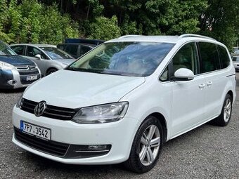 Volkswagen Sharan 2.0 TDI 110kW CR 7 míst webasto DSG tažné