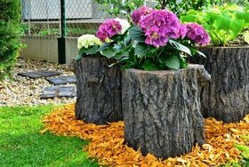 Kvetináč - imitácia dreva