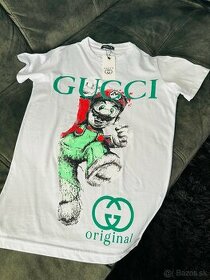 Gucci tričko biele posledné s m l - 1