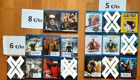BluRay, Blu Ray, Blu-Ray filmy na predaj CZ+HU dab.
