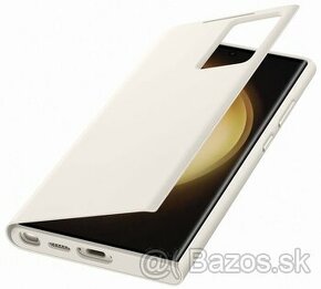 Samsung Galaxy S23 Ultra Flipové puzdro Smart View Cream  NO
