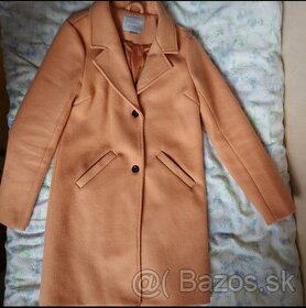 Hnedý dámsky kabát XS 34