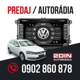 2DIN Autorádia Android Montáž-predaj-servis