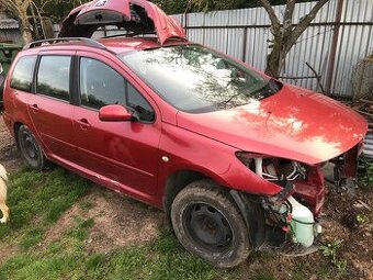 Rozpredam na diely Peugeot 307 SW