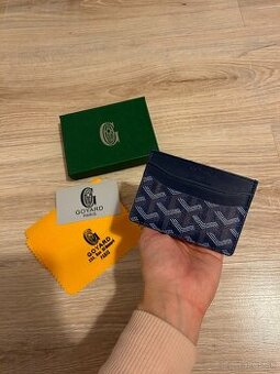 Goyard cardholder /peňaženka - navy blue (GO2)