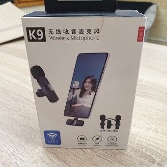Bezdrotový 2.4G mikrofonný systém K9