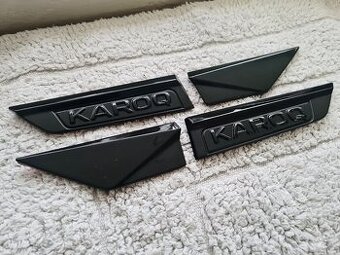 Čierne nápisy na blatník pre ŠKODA modely
