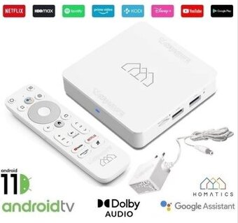 Nový Android TV box Homatics