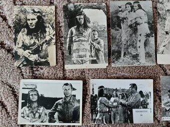 Čiernobiele fotky Vinnetou, 60 roky