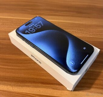 iPhone 15 Pro Max, Blue Titanium