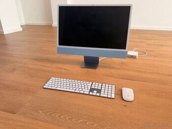 Apple iMac 24” (M1, 2021) – Blue, 16 GB RAM, 256 GB SSD - 1