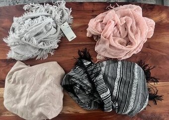 Balik 4ks šatky -aj nové - 1