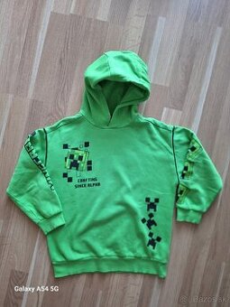 Mikina Minecraft, veľkosť 134/140