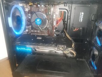 Predám herný PC – i5 7500 / RX 580 8GB / 8GB RAM - 1