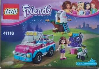 Lego friends 41116 Olivia a jej expedičné auto