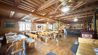 Kompletne vybavená reštaurácia KOLIBA 140 m2 + služobný byt 