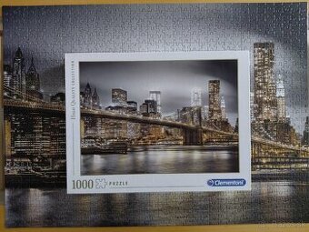 Puzzle 1000ks mesto zn. Clementoni