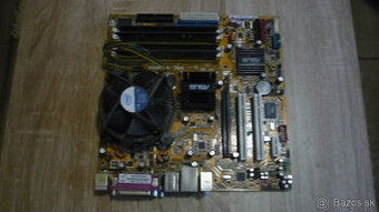 Predam Asus základné dosky komplet procesory+pamet