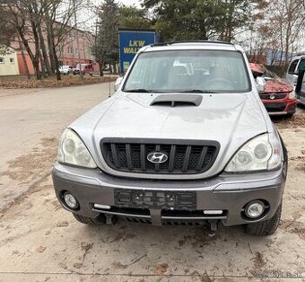 Rozpredam HYUNDAI TERRACAN 2.9 CRDI J3 2002 4x4