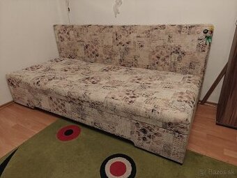 Rozkladacia posteľ / pohovka 80×200 cm s úložným priestorom