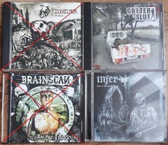 Predaj CD - Death/Black/Grind/Thrash