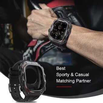 Luxusné kovové puzdro pre Apple Watch Ultra 49mm